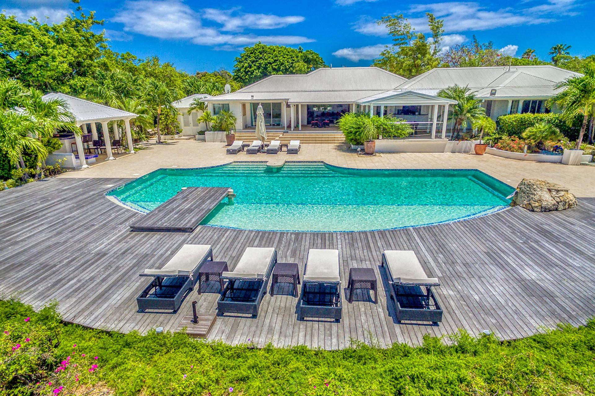 Charming Villa rental St Martin - Villa overview